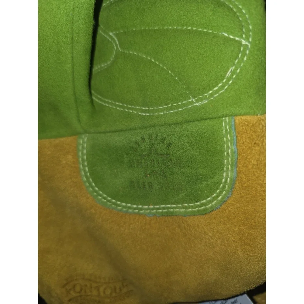Caiman‎ 1816-4 Revolution Deerskin Welding Gloves MIG Stick FR Gauntlet Cuff MED